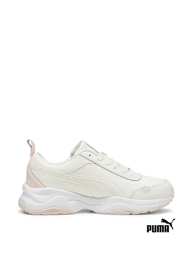 Женские кроссовки PUMA Cilia Mode Lux Sneakers из искусственной кожи белые фото 1