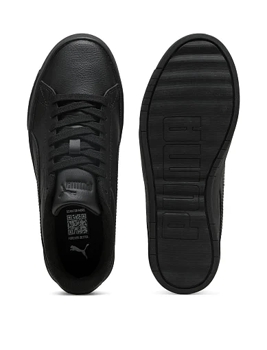 Жіночі кеди PUMA Jada Classic зі штучної шкіри чорні - фото 4 - Miraton