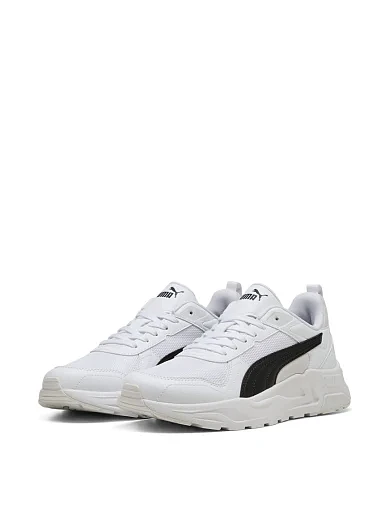 Чоловічі кросівки PUMA Trinity 2 Sneakers із штучної шкіри білі (400231-01) - фото 3 - Miraton
