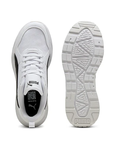 Чоловічі кросівки PUMA Trinity 2 Sneakers із штучної шкіри білі (400231-01) - фото 4 - Miraton