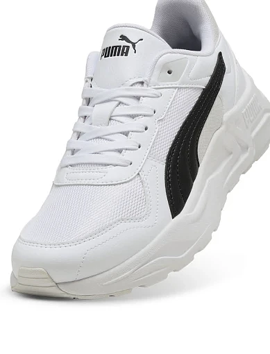 Чоловічі кросівки PUMA Trinity 2 Sneakers із штучної шкіри білі (400231-01) - фото 5 - Miraton