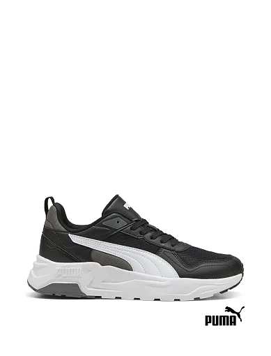 Чоловічі кросівки PUMA Trinity 2 Sneakers із штучної шкіри білі фото 1