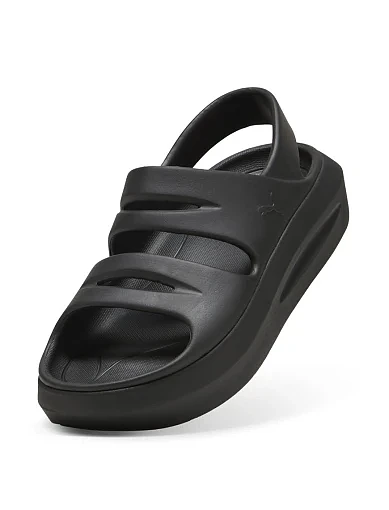 Жіночі сандалі PUMA Flatter Sandals гумові сірі - фото 5 - Miraton