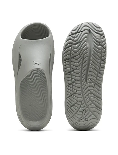 Чоловічі шльопанці PUMA SOFTRIDE ZeroG гумові сірі (400343-03) - фото 4 - Miraton