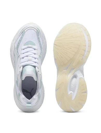 Жіночі кросівки PUMA Morphic Astro Escape Sneakers зі штучної шкіри блакитні - фото 4 - Miraton