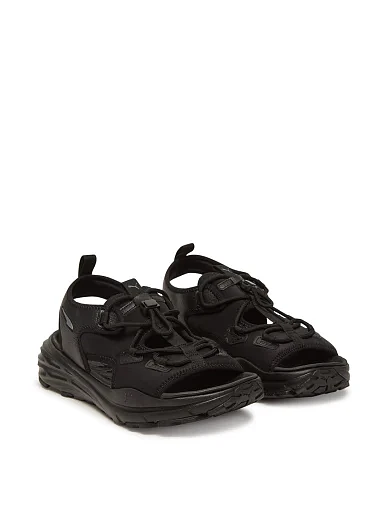 Чоловічі сандалі PUMA SOFTRIDE ZeroG гумові чорні (401653-01) - фото 2 - Miraton