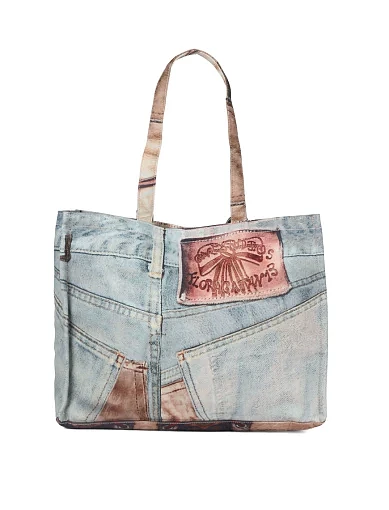 Женская сумка MIRATON тканевая разноцветная - фото 3 - Miraton