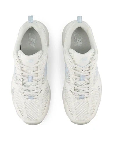 Жіночі кросівки New Balance 530 тканинні білі - фото 4 - Miraton
