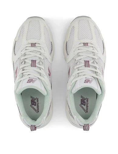 Жіночі кросівки New Balance 530 тканинні білі - фото 3 - Miraton