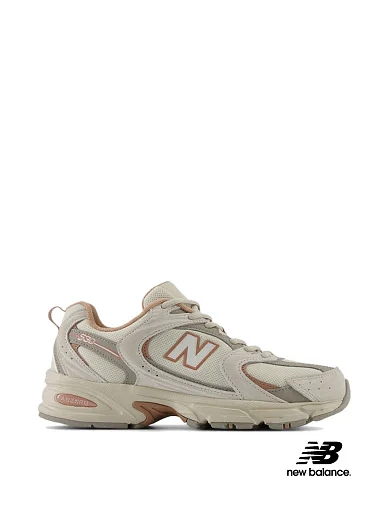 Жіночі кросівки New Balance 530 тканинні бежеві фото 1