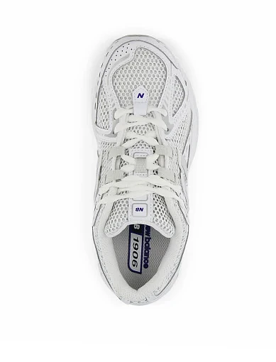 Женские кроссовки New Balance 1906 тканевые белые - фото 4 - Miraton