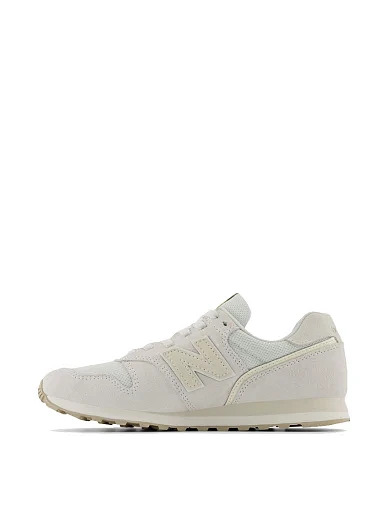 Женские кроссовки New Balance 373 замшевые серые - фото 2 - Miraton
