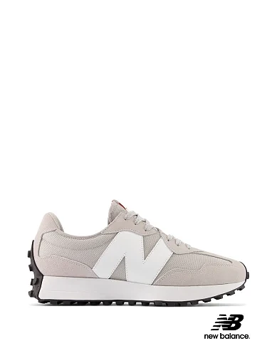 Жіночі кросівки New Balance 327 замшеві сірі фото 1