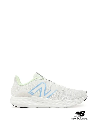 Жіночі кросівки New Balance 411 v3 тканинні білі фото 1