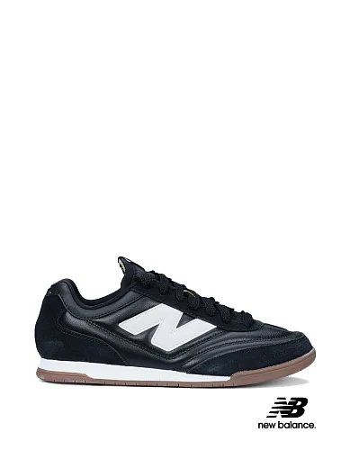 Чоловічі кросівки New Balance RC42 шкіряні чорні фото 1