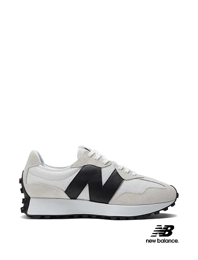 Чоловічі кросівки New Balance 327 замшеві сірі фото 1