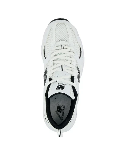 Чоловічі кросівки New Balance 530 тканинні чорні (MR530EWB) - фото 4 - Miraton