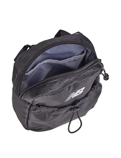 Чоловіча сумка New Balance чорна з логотипом. (LAB51901BK) - фото 3 - Miraton