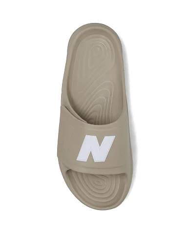 Чоловічі шльопанці New Balance 202XA гумові сірі (SMASPTE1) - фото 4 - Miraton