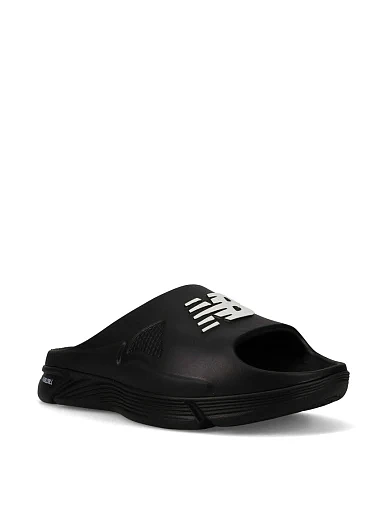 Чоловічі шльопанці New Balance Fuel Cell SL гумові чорні (SMFFCB1) - фото 3 - Miraton