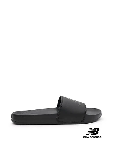 Чоловічі шльопанці New Balance 50 гумові чорні фото 1