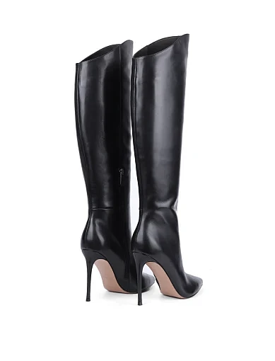 Жіночі чоботи MiaMay шкіряні чорні - фото 4 - Miraton