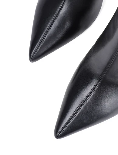 Жіночі чоботи MiaMay шкіряні чорні - фото 5 - Miraton