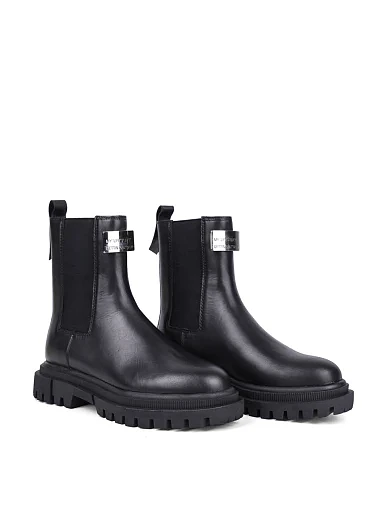 Жіночі черевики Attizzare шкіряні чорні - фото 3 - Miraton