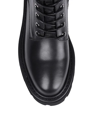 Жіночі черевики MIRATON шкіряні чорні - фото 2 - Miraton