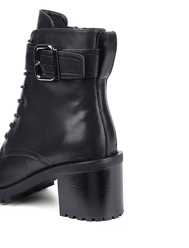 Жіночі черевики Attizzare шкіряні чорні - фото 3 - Miraton