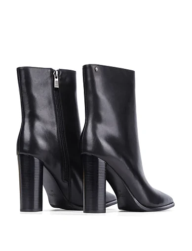 Женские ботинки Attizzare кожаные черные - фото 4 - Miraton