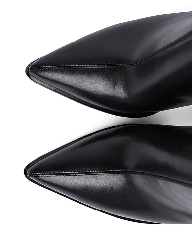 Женские ботинки Attizzare кожаные черные - фото 5 - Miraton