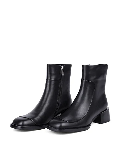 Жіночі черевики Attizzare шкіряні чорні - фото 3 - Miraton