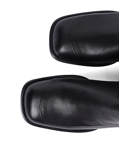 Жіночі черевики Attizzare шкіряні чорні - фото 5 - Miraton