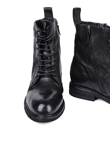 Жіночі черевики MIRATON шкіряні чорні(M1010-1-25) - фото 2 - Miraton