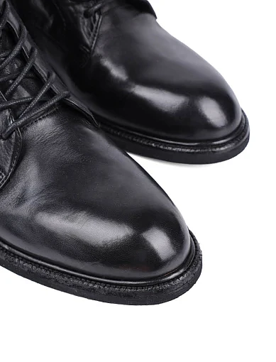 Жіночі черевики MIRATON шкіряні чорні(M1010-1-25) - фото 5 - Miraton