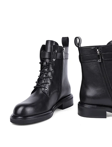 Жіночі черевики Attizzare шкіряні чорні - фото 2 - Miraton