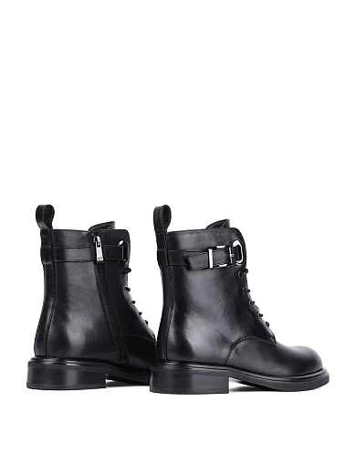 Жіночі черевики Attizzare шкіряні чорні - фото 4 - Miraton