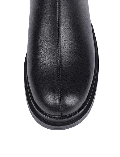 Жіночі черевики Attizzare шкіряні чорні - фото 5 - Miraton