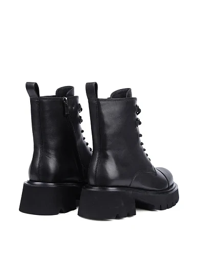 Жіночі черевики Attizzare шкіряні чорні - фото 4 - Miraton