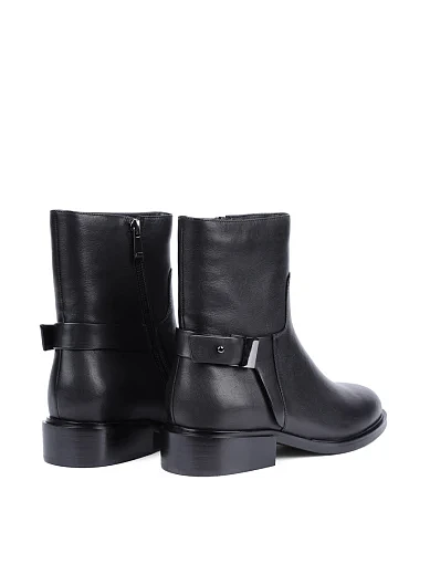 Жіночі черевики Attizzare шкіряні чорні - фото 4 - Miraton