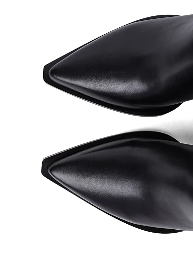 Жіночі черевики MIRATON шкіряні чорні(2361-509-1) - фото 5 - Miraton