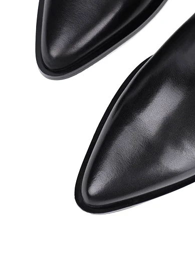 Жіночі черевики Attizzare шкіряні чорні - фото 5 - Miraton