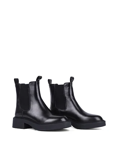 Жіночі черевики Attizzare шкіряні чорні - фото 3 - Miraton