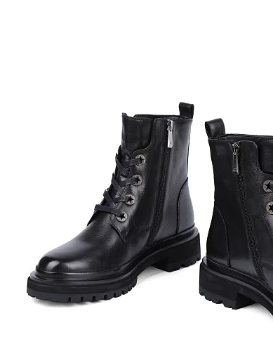 Жіночі черевики Attizzare шкіряні чорні - фото 2 - Miraton