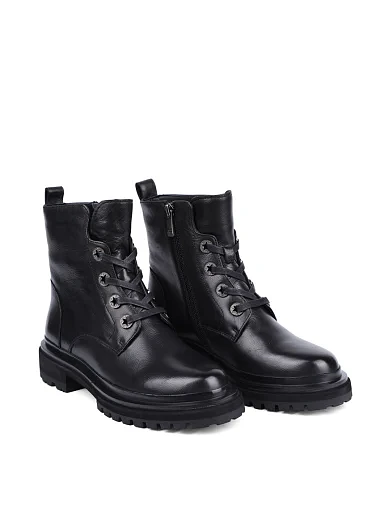 Жіночі черевики Attizzare шкіряні чорні - фото 3 - Miraton