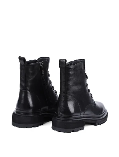 Жіночі черевики Attizzare шкіряні чорні - фото 4 - Miraton