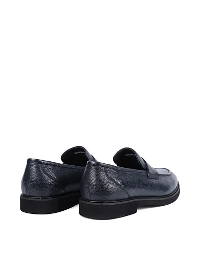 Чоловічі туфлі Miguel Miratez шкіряні сині (MU042A-65-G12) - фото 4 - Miraton