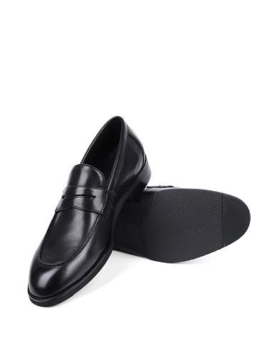 Мужские туфли Miguel Miratez кожаные черные - фото 2 - Miraton