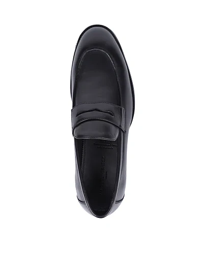 Мужские туфли Miguel Miratez кожаные черные - фото 5 - Miraton